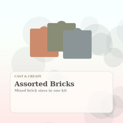 Assorted Bricks Paint Kit Assorted Bricks Paint Kit