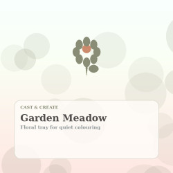 Garden Meadow Paint Set Garden Meadow Paint Set