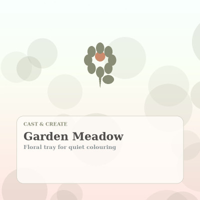 Garden Meadow Paint Set