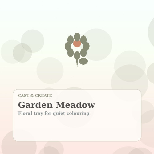 Garden Meadow Paint Set