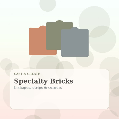 Specialty Bricks Cast Kit Specialty Bricks Cast Kit