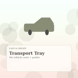 Transport Tray Paint Kit Transport Tray Paint Kit
