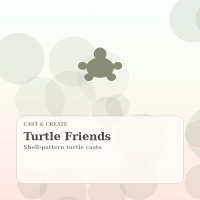 Turtle Friends Cast Kit