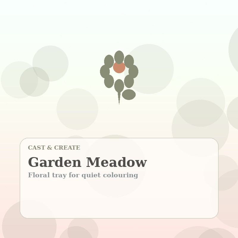 Garden Meadow Paint Set