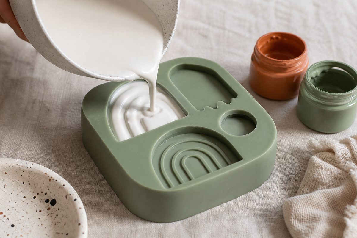 One of hundreds of studio moulds used to cast ready-to-paint pieces